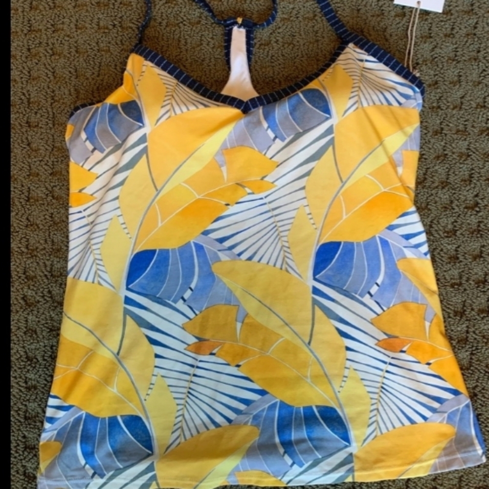 Carve Designs Tankini Top, Wahine pattern.
